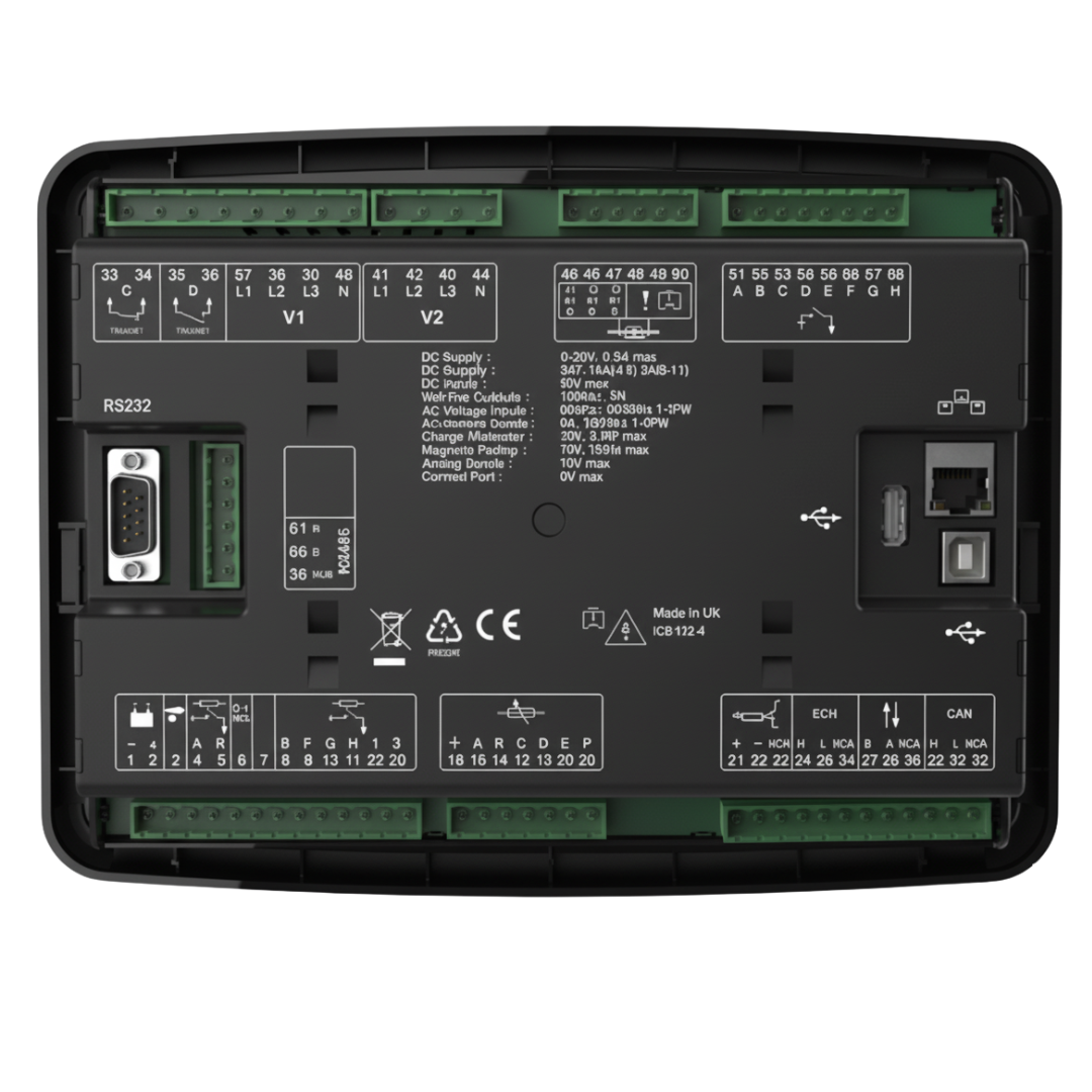 Deepsea 7420MKII Módulo de Control AMF, Módulo de control de fallos de la red eléctrica automática (servicio público), Original.