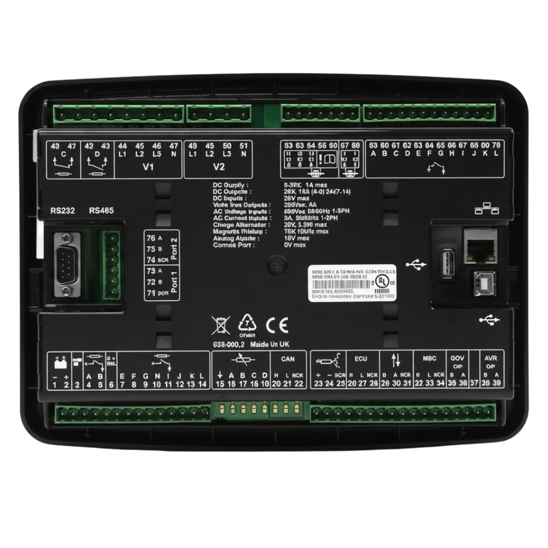 DeepSea 8660 MKII Modulo de Control Sincronía(Red Normal Vs Bus de Generadores). Original marca DeepSea