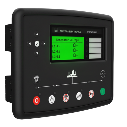 Deepsea 7420MKII Módulo de Control AMF, Módulo de control de fallos de la red eléctrica automática (servicio público), Original.