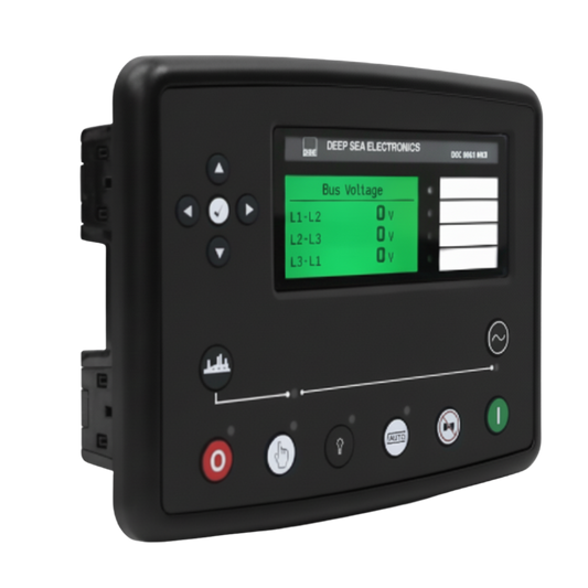 DeepSea 8660 MKII Modulo de Control Sincronía(Red Normal Vs Bus de Generadores). Original marca DeepSea