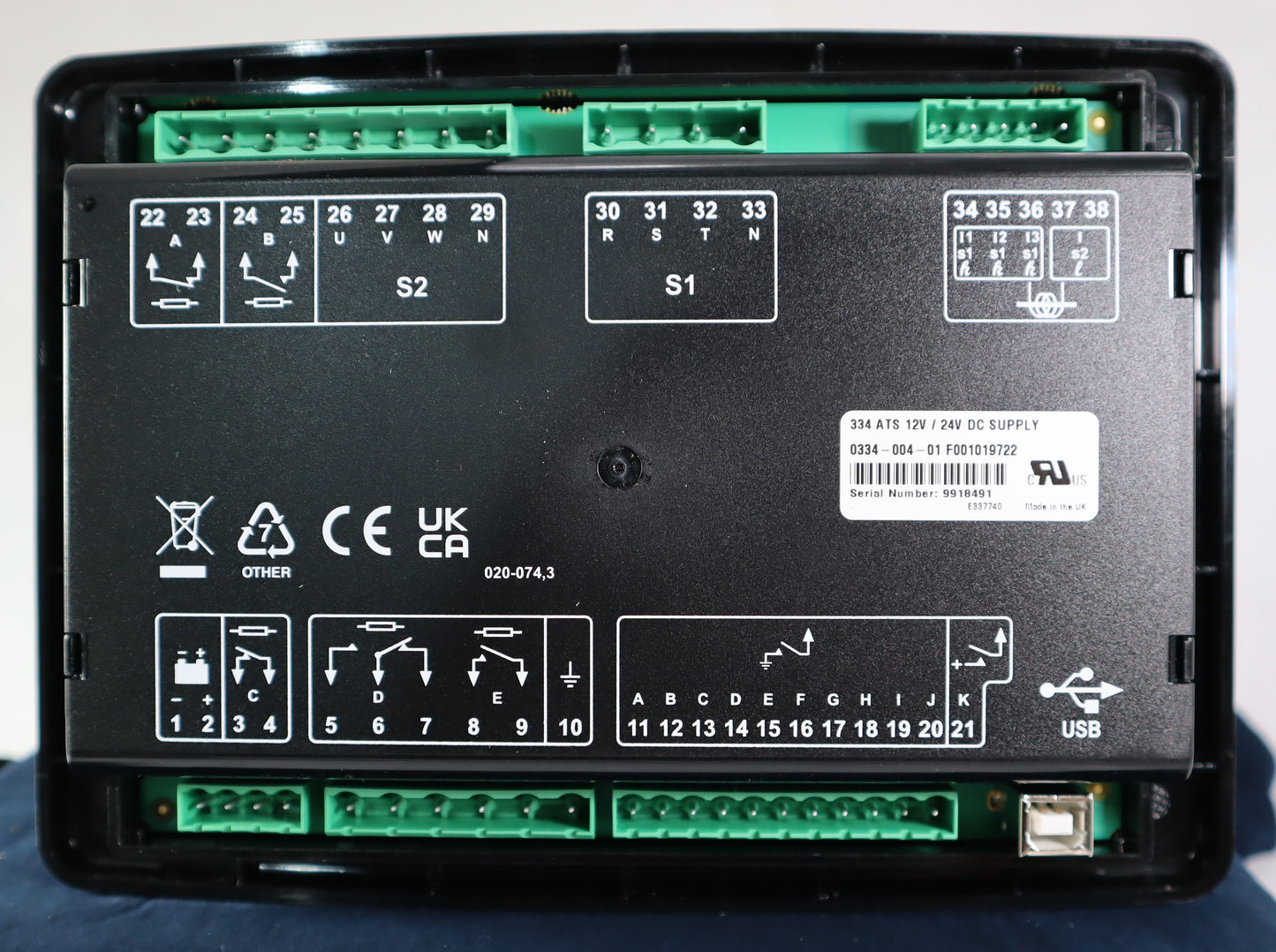 Módulo de Transferencia Automática Deep Sea DSE334 | Venta Independiente GEYSEM