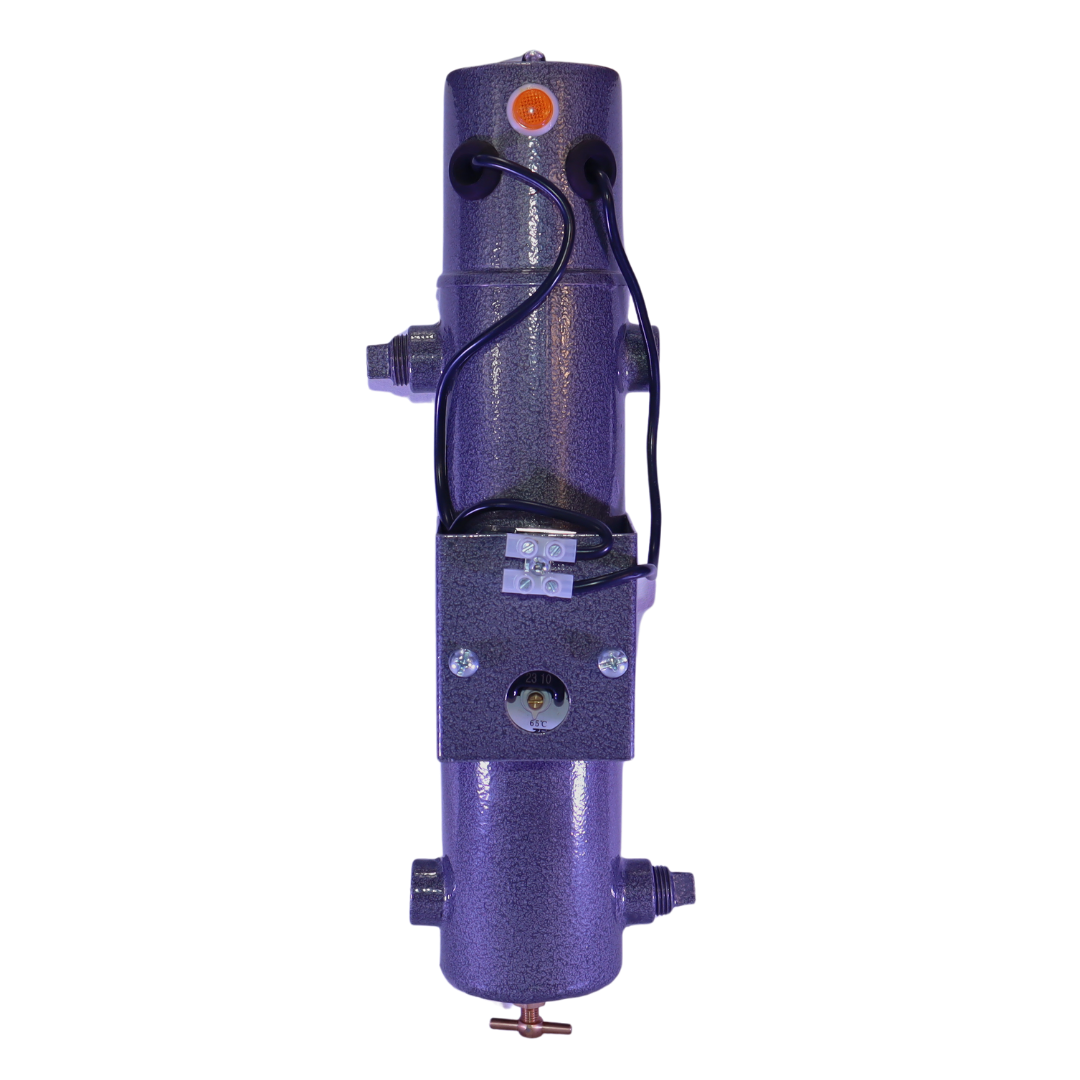 Precalentador Cilíndrico Conexiones para Motores Diésel y Plantas de Emergencia