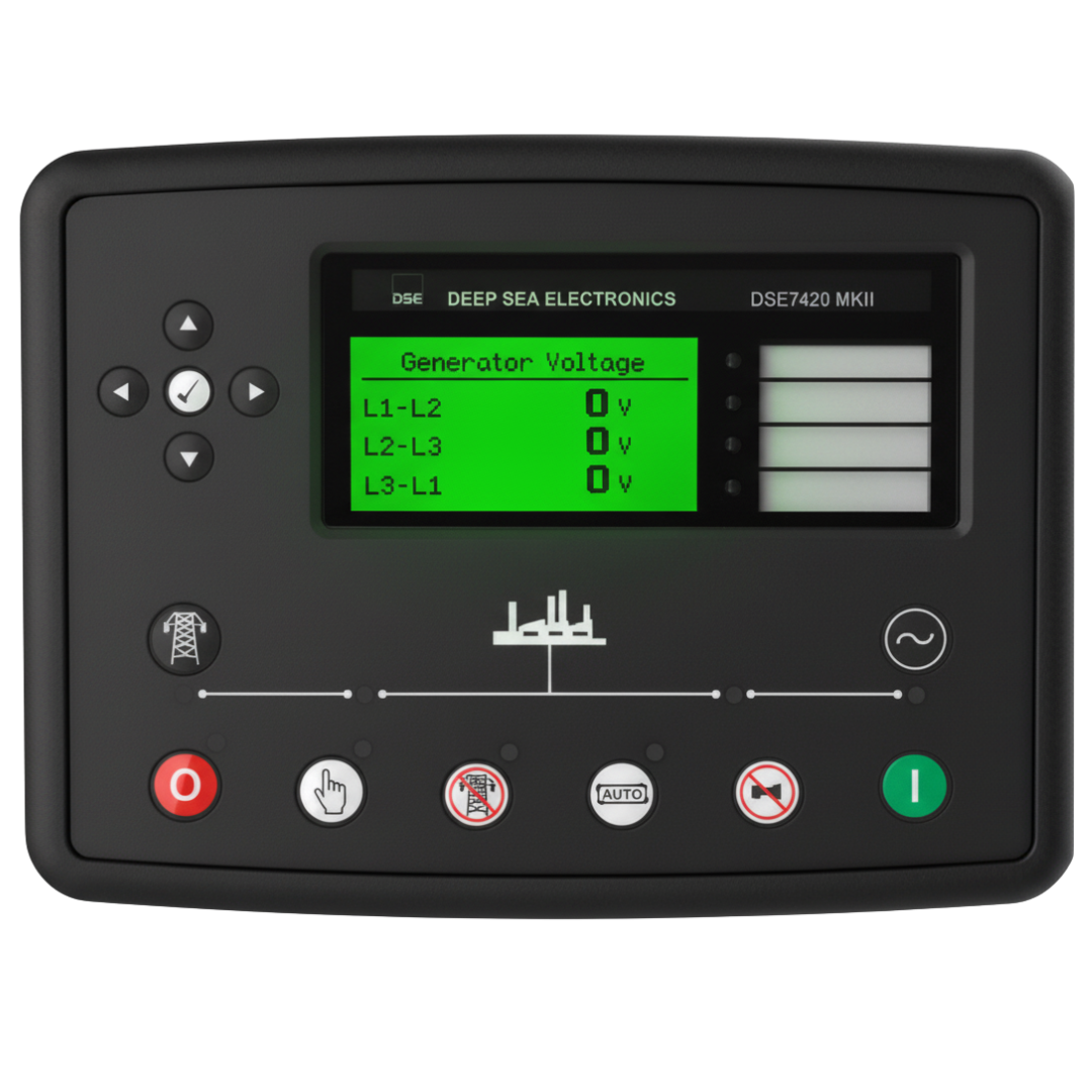 Deepsea 7420MKII Módulo de Control AMF, Módulo de control de fallos de la red eléctrica automática (servicio público), Original.