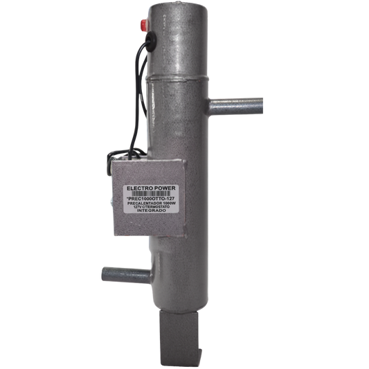 Precalentador Cilíndrico Tubular para Motores Diésel y Plantas de Emergencia