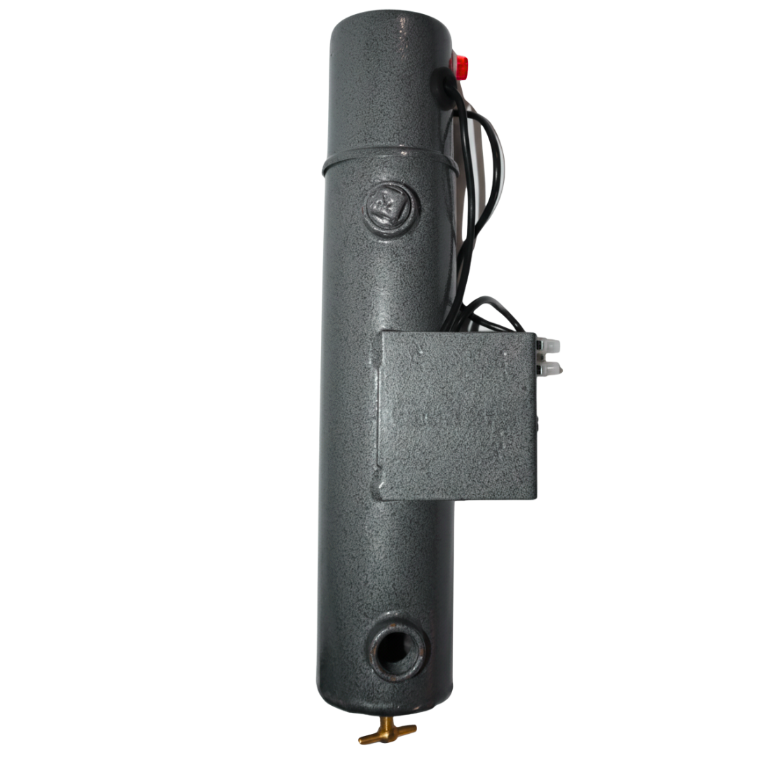 Precalentador Cilíndrico Conexiones para Motores Diésel y Plantas de Emergencia