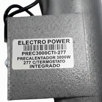 Precalentador Cilíndrico Conexiones para Motores Diésel y Plantas de Emergencia