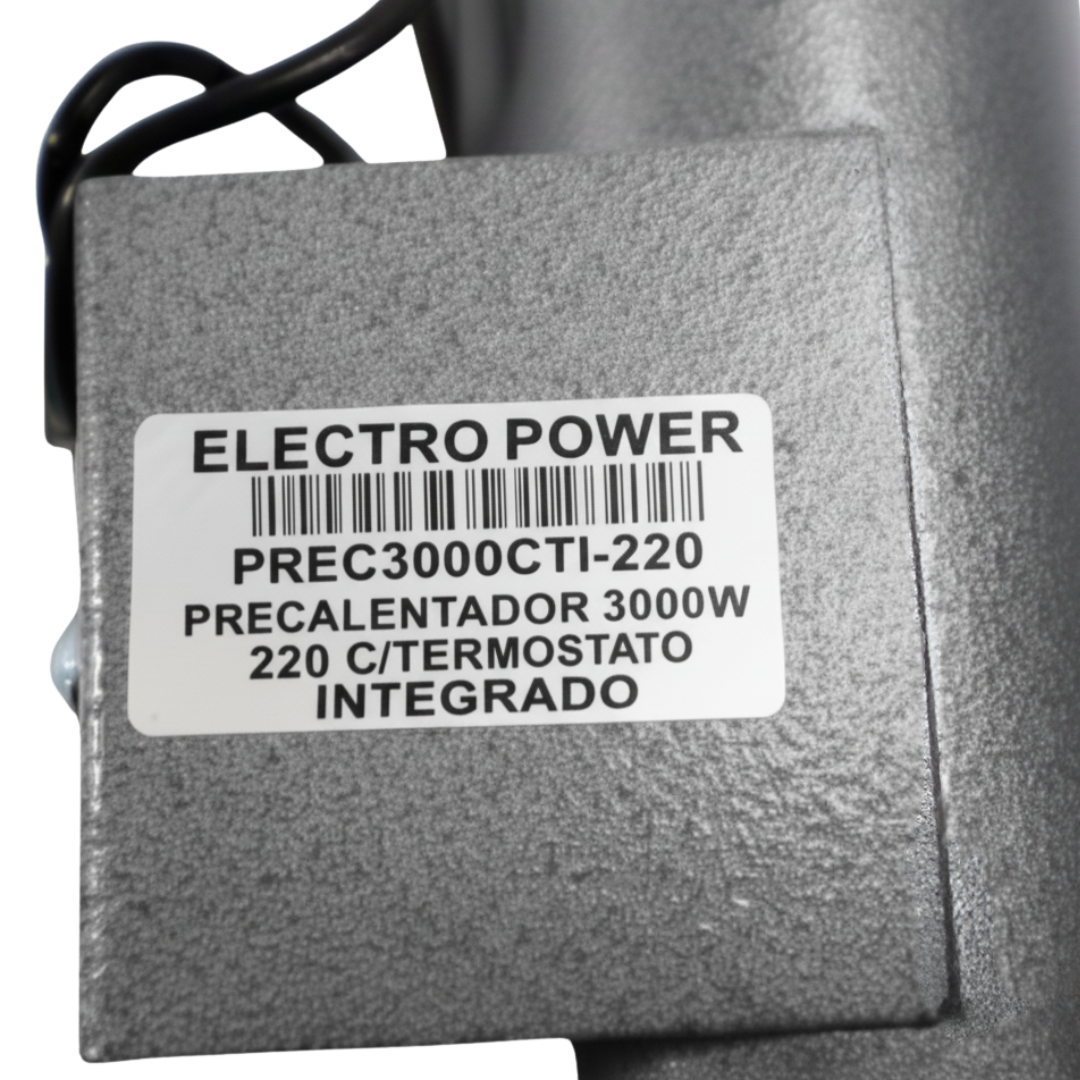 Precalentador Cilíndrico Conexiones para Motores Diésel y Plantas de Emergencia