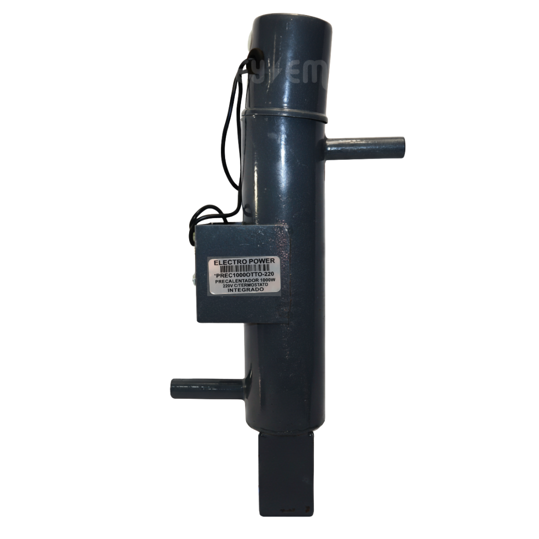 Precalentador Cilíndrico Tubular para Motores Diésel y Plantas de Emergencia