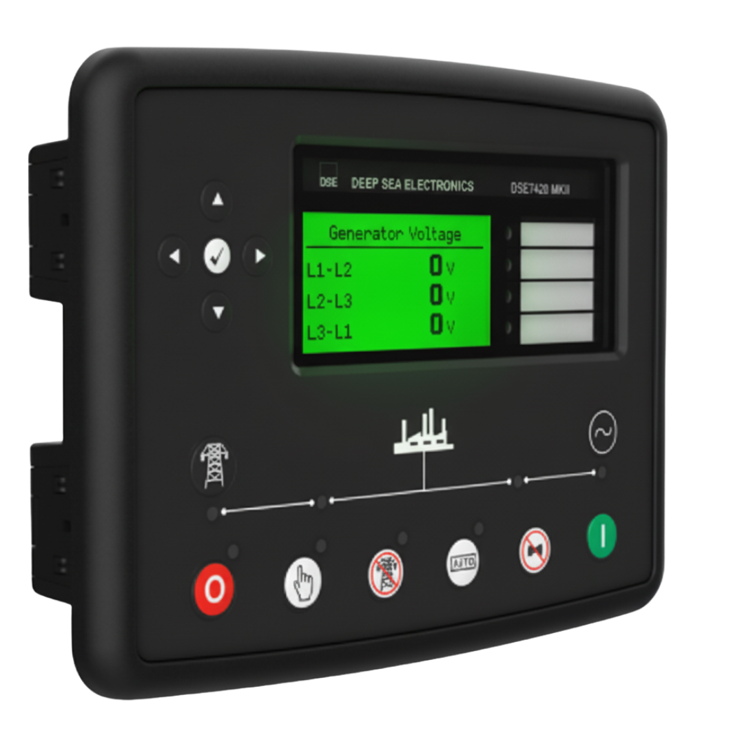 Deepsea 7420MKII Módulo de Control AMF, Módulo de control de fallos de la red eléctrica automática (servicio público), Original.