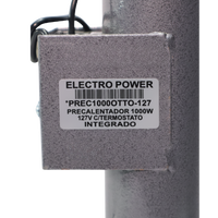 Precalentador Cilíndrico Tubular para Motores Diésel y Plantas de Emergencia