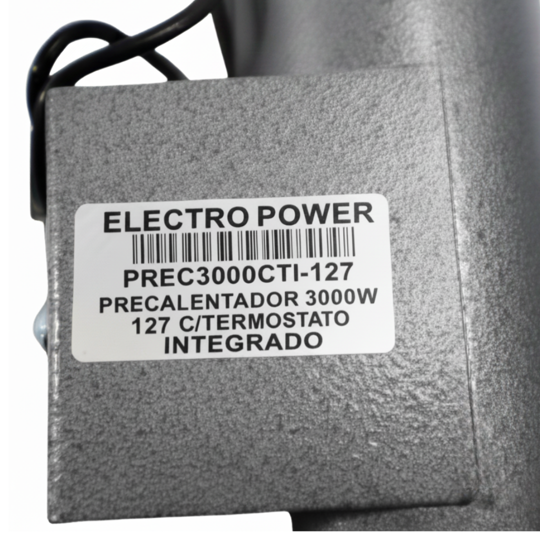 Precalentador Cilíndrico Conexiones para Motores Diésel y Plantas de Emergencia