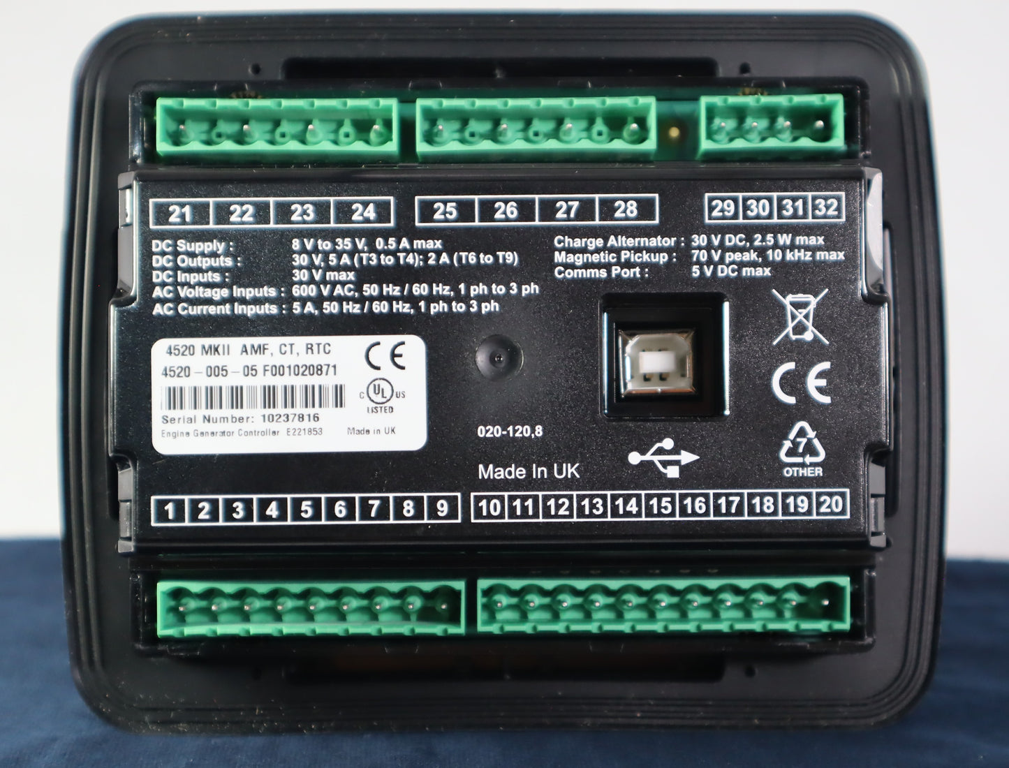 Módulo de Control Deep Sea DSE4520 MKII | Venta Independiente GEYSEM